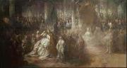 Carl Gustaf Pilo The coronation of Gustaf III, in the collection of the National Museum France oil painting artist